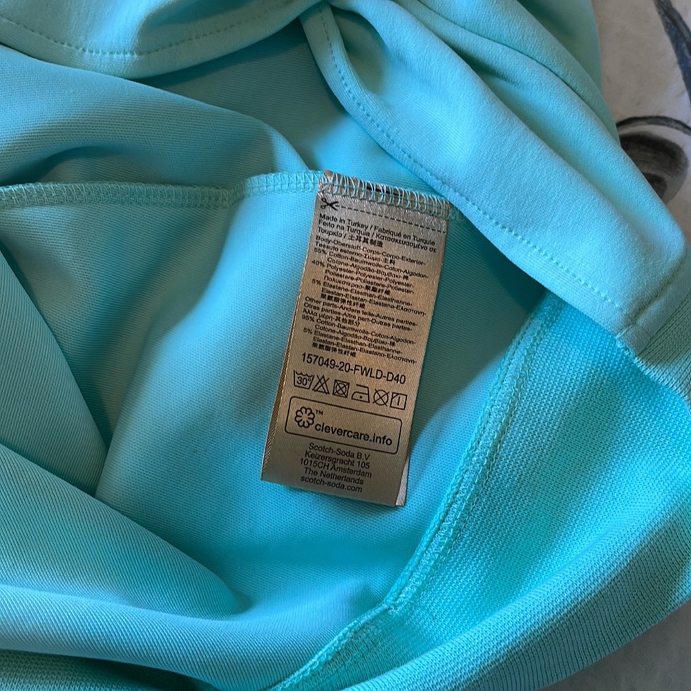 NWOT Anthropologie Scotch & Soda Twist Front Pullover Sweatshirt Size Large - Picture 6 of 7